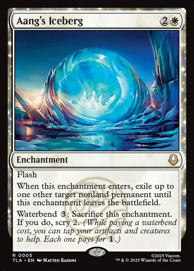Aang's Iceberg - carta Magic The Gathering