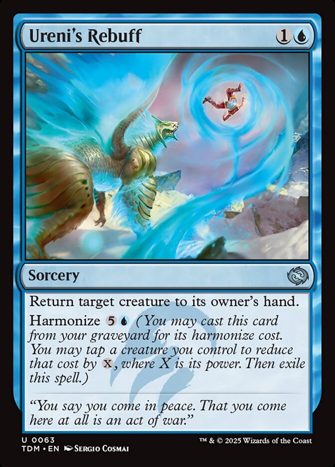 Ureni's Rebuff - carta Magic The Gathering