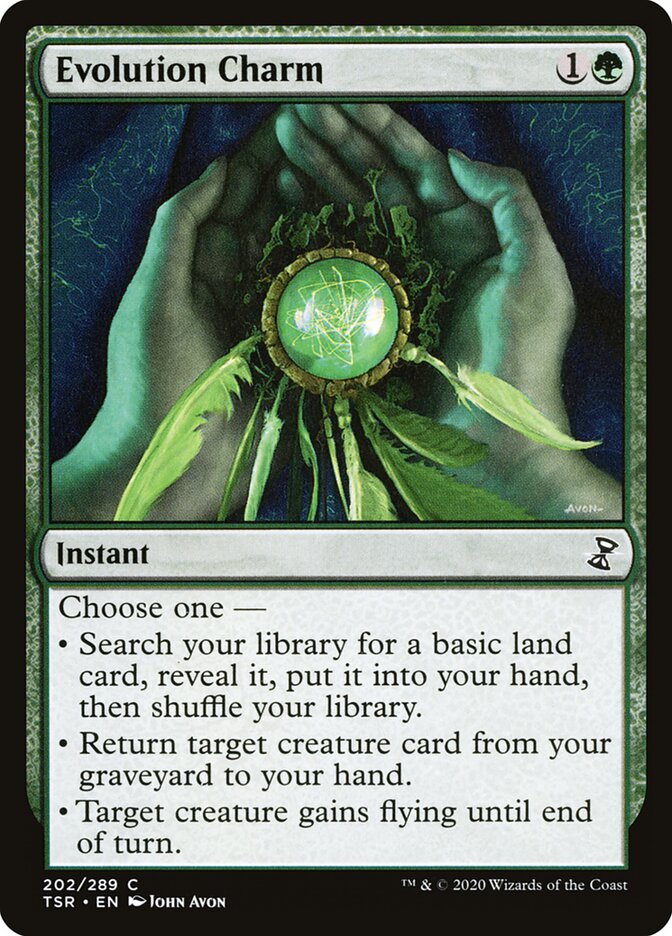 Evolution Charm - carta Magic The Gathering
