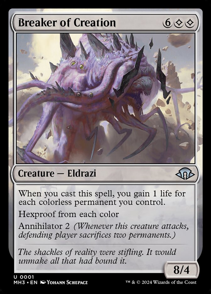 Breaker of Creation - MH3-001-NF-STD