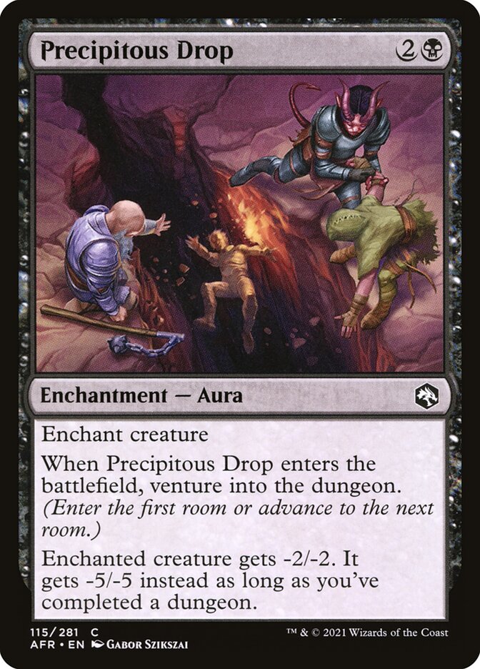 Precipitous Drop - carta Magic The Gathering