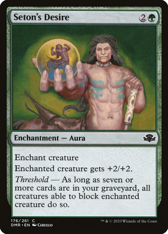 Seton's Desire - carta Magic The Gathering