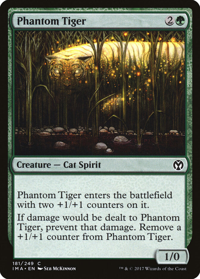 Phantom Tiger - carta Magic The Gathering