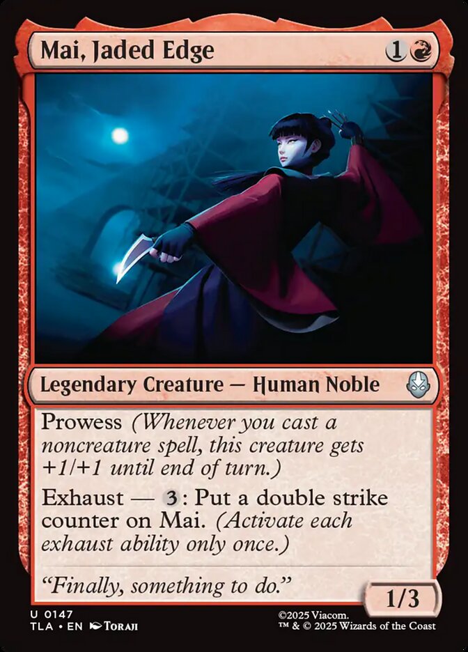 Mai, Jaded Edge - carta Magic The Gathering