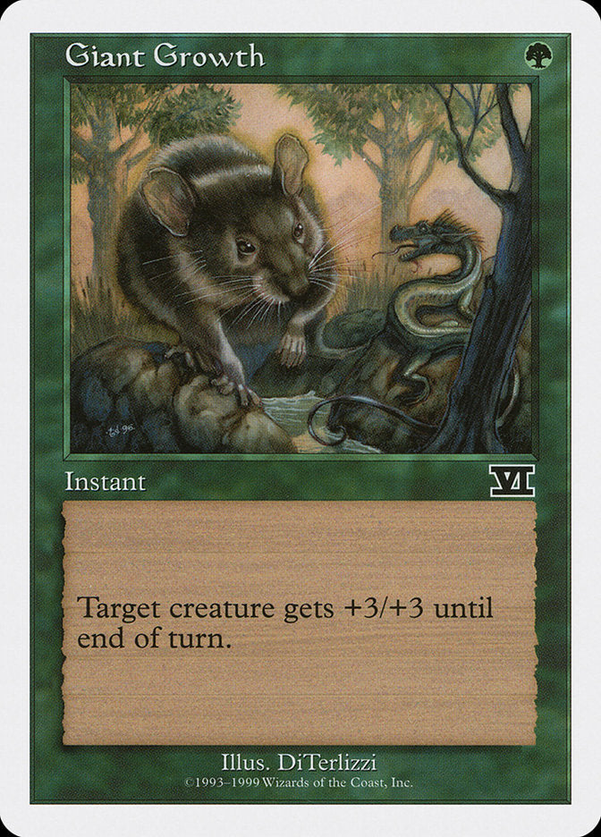 Giant Growth - carta Magic The Gathering