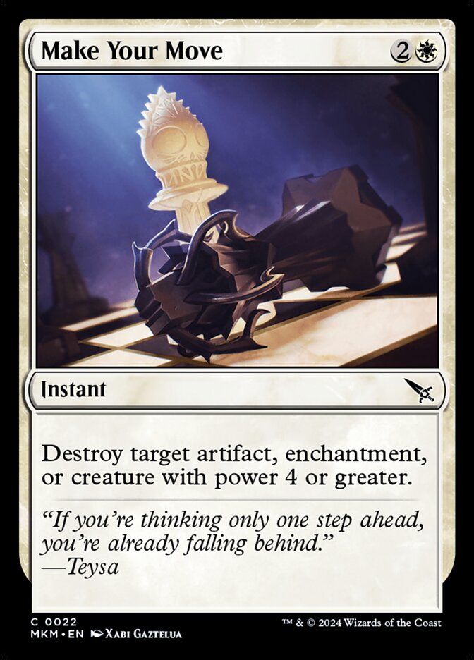 Make Your Move - carta Magic The Gathering