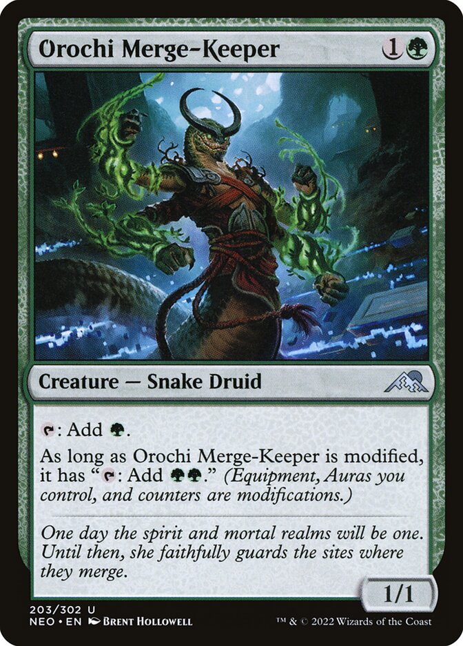 Orochi Merge-Keeper - carta Magic The Gathering