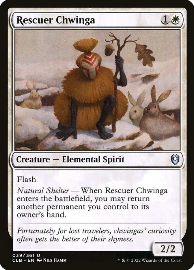 Rescuer Chwinga - carta Magic The Gathering