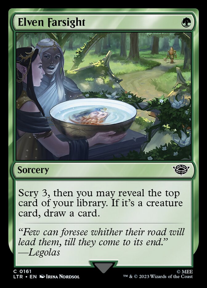 Elven Farsight - carta Magic The Gathering