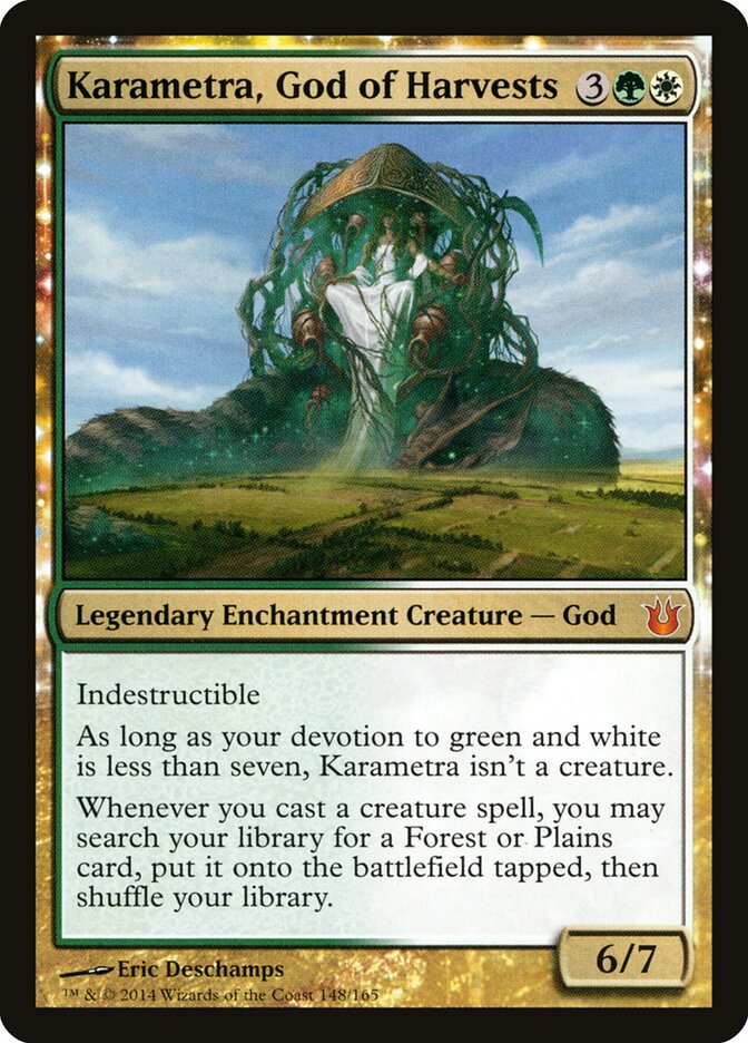 Karametra, God of Harvests - carta Magic The Gathering