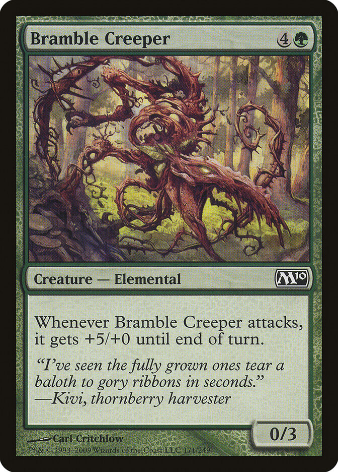 Bramble Creeper - carta Magic The Gathering
