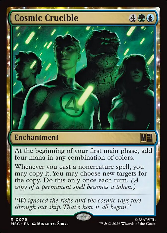 Cosmic Crucible - carta Magic The Gathering