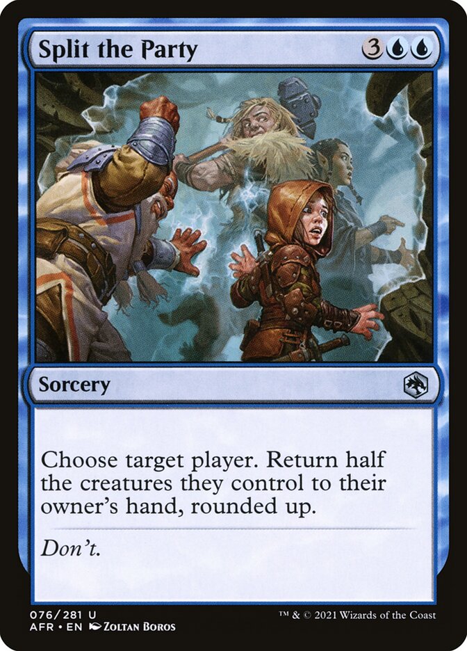 Split the Party - carta Magic The Gathering