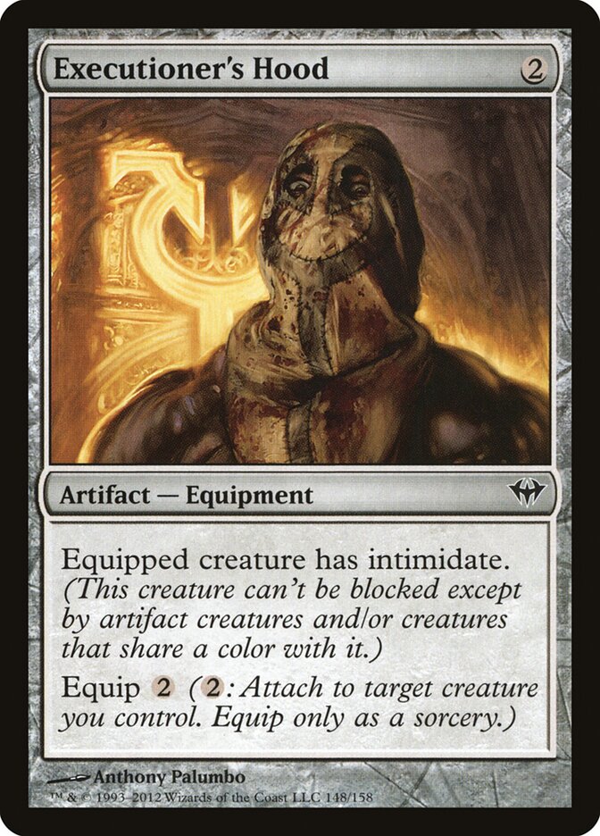 Executioner's Hood - carta Magic The Gathering