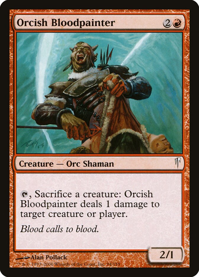 Orcish Bloodpainter - carta Magic The Gathering