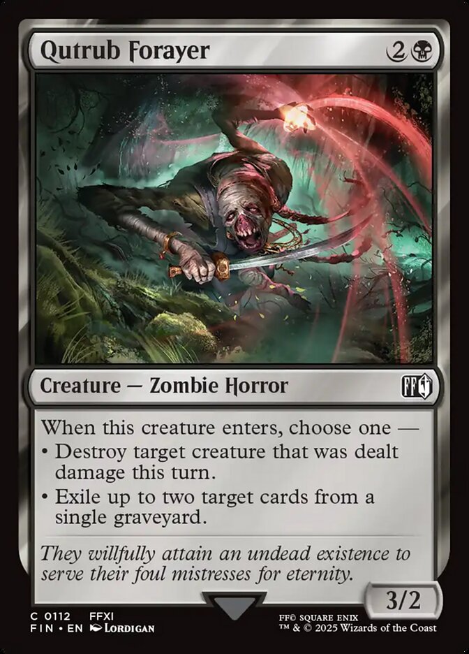 Qutrub Forayer - carta Magic The Gathering