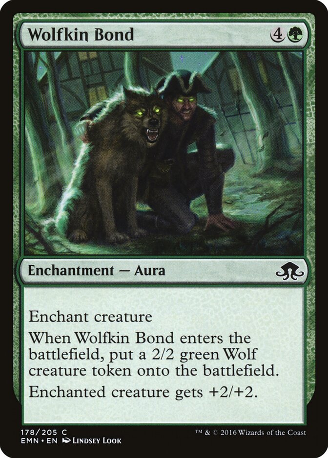 Wolfkin Bond - carta Magic The Gathering