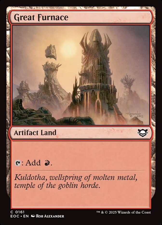 Great Furnace - carta Magic The Gathering