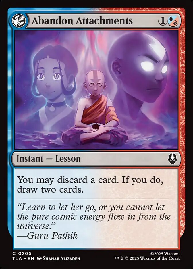Abandon Attachments - carta Magic The Gathering