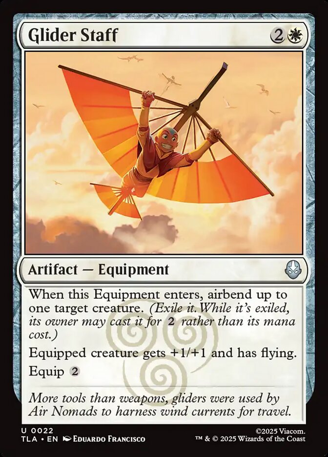 Glider Staff - carta Magic The Gathering