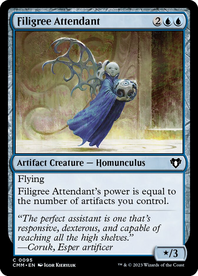 Filigree Attendant - carta Magic The Gathering