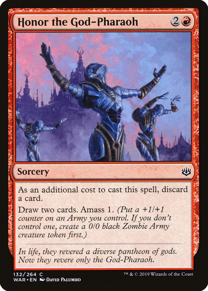Honor the God-Pharaoh - carta Magic The Gathering