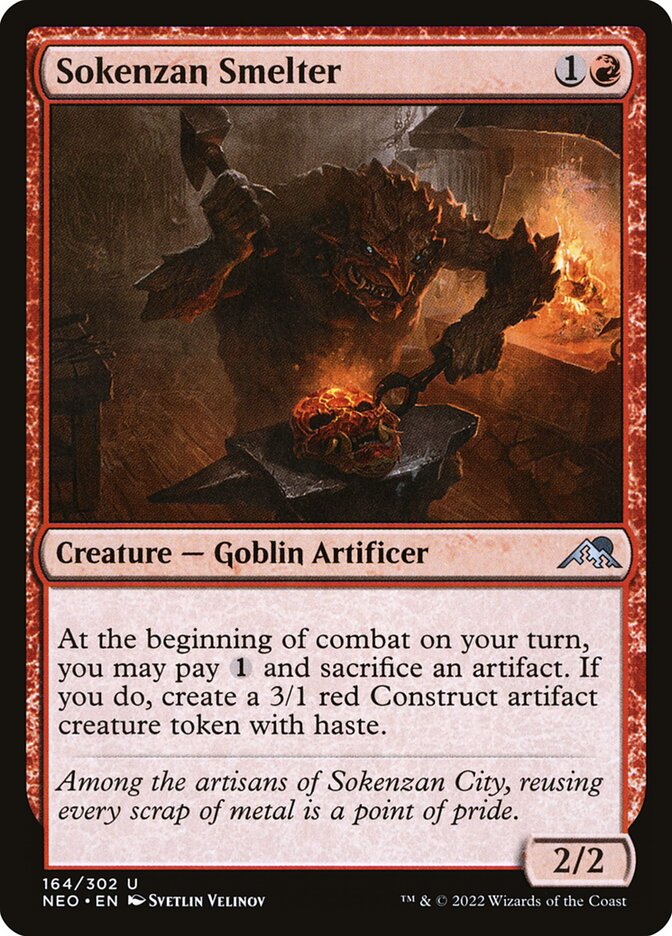 Sokenzan Smelter - carta Magic The Gathering