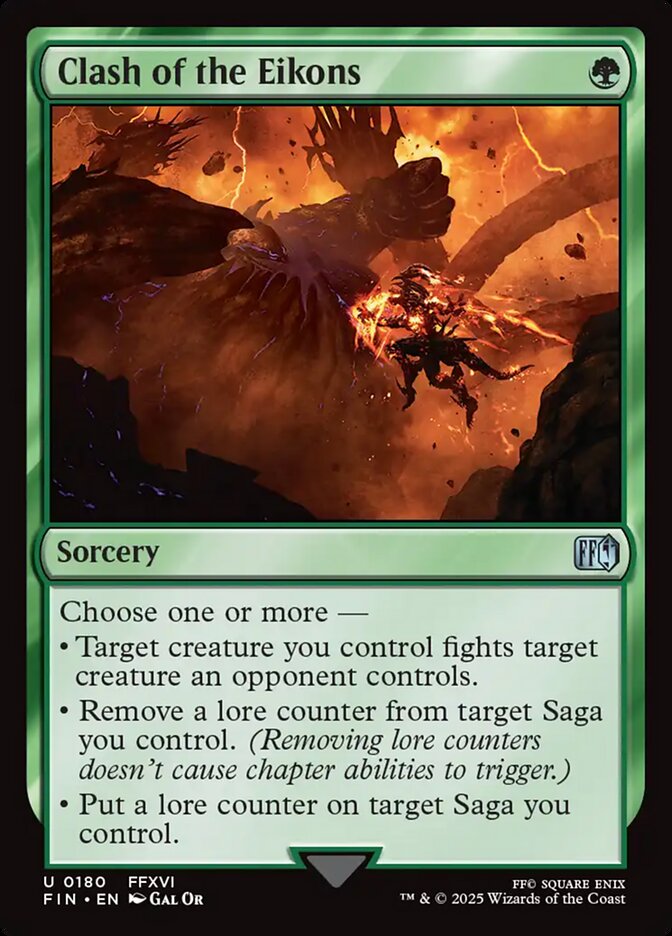 Clash of the Eikons - carta Magic The Gathering