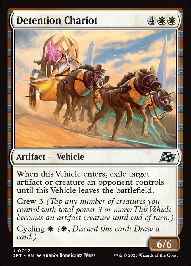 Detention Chariot - DFT-012-NF-STD