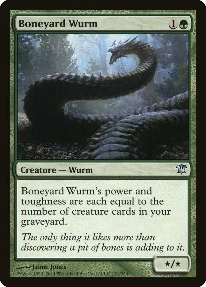 Boneyard Wurm - carta Magic The Gathering