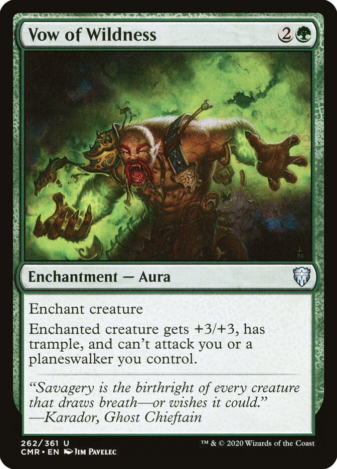 Vow of Wildness - carta Magic The Gathering