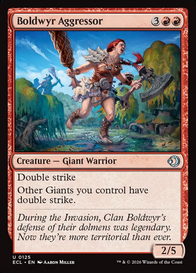 Boldwyr Aggressor - carta Magic The Gathering