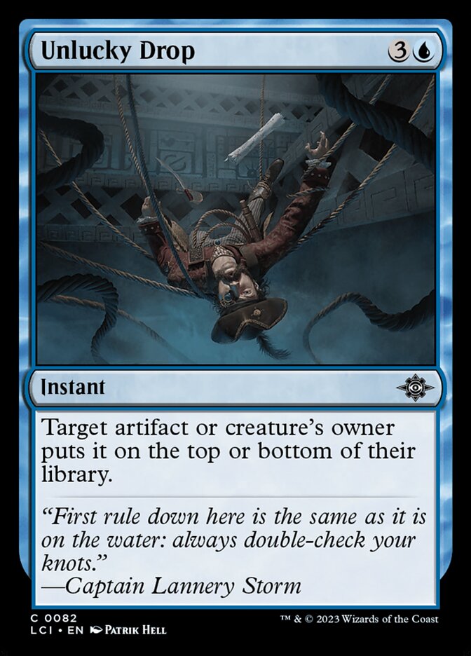 Unlucky Drop - carta Magic The Gathering