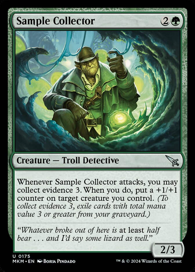 Sample Collector - carta Magic The Gathering