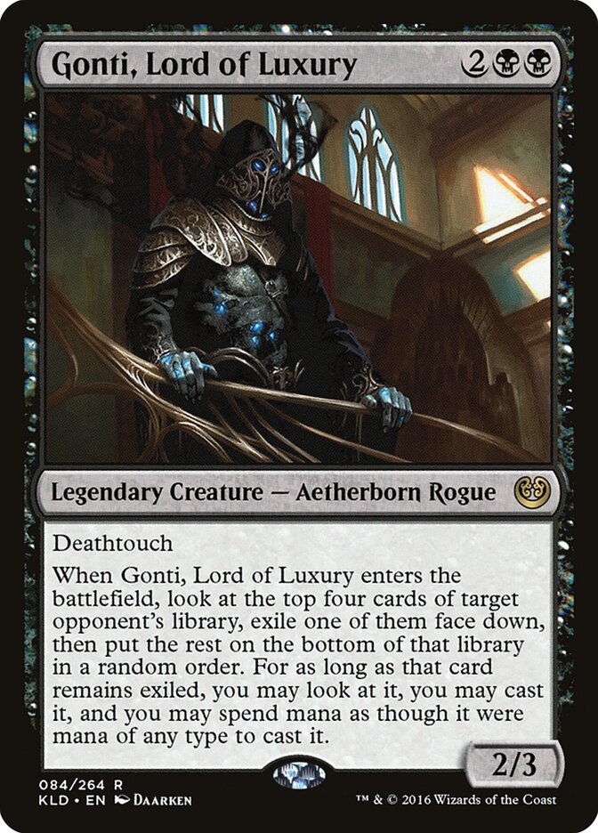 Gonti, Lord of Luxury - carta Magic The Gathering