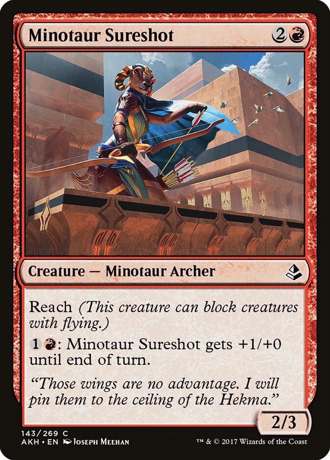 Minotaur Sureshot - carta Magic The Gathering