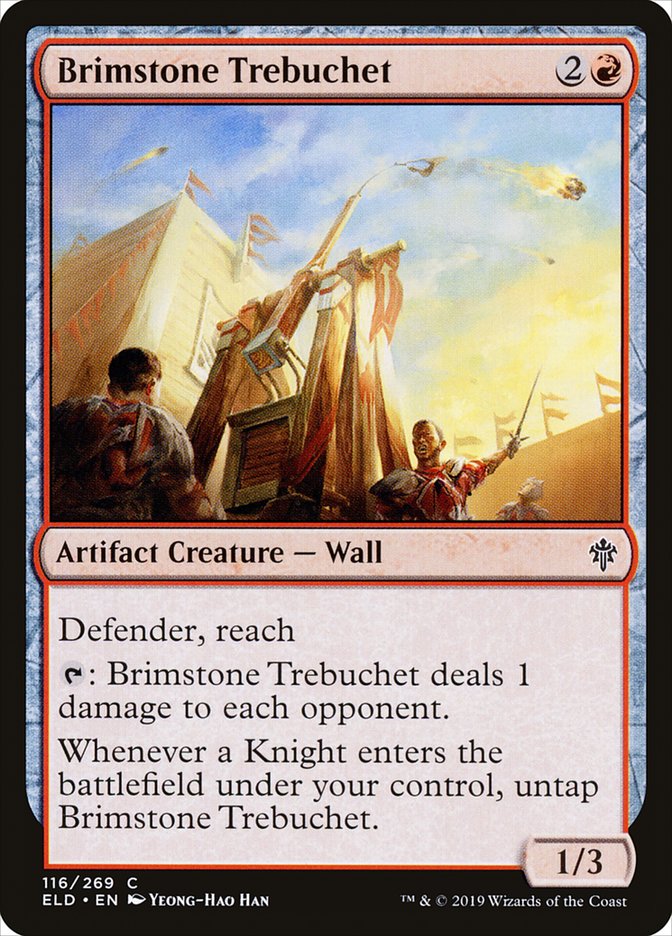 Brimstone Trebuchet - carta Magic The Gathering