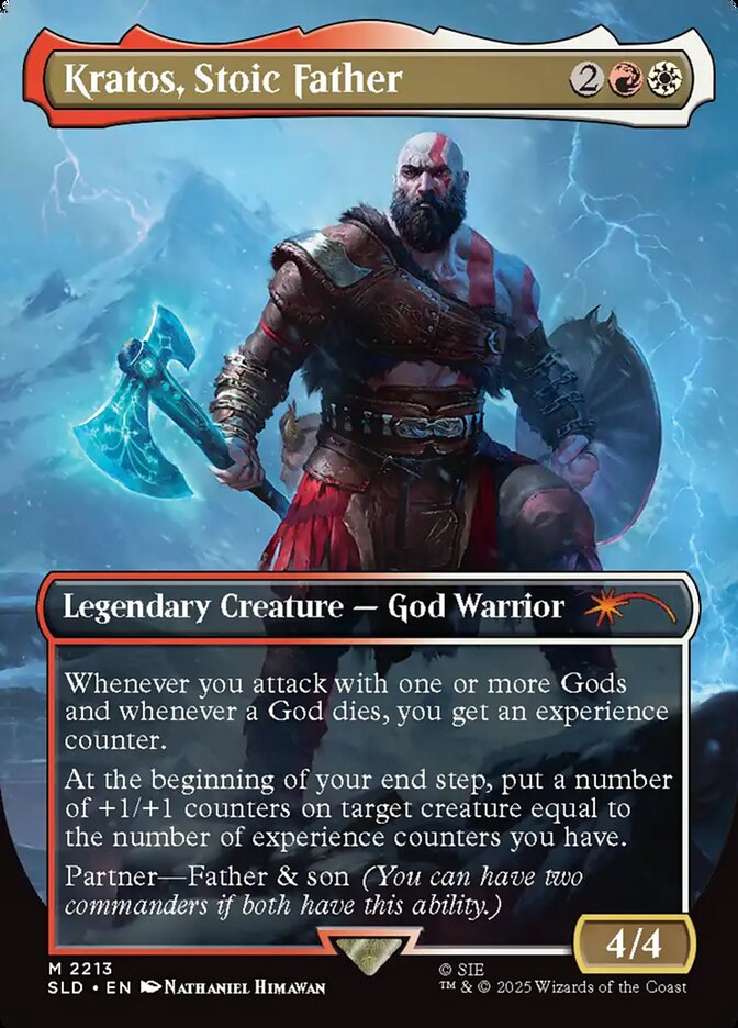 Kratos, Stoic Father - carta Magic The Gathering
