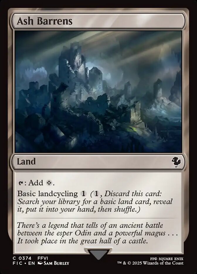 Ash Barrens - carta Magic The Gathering
