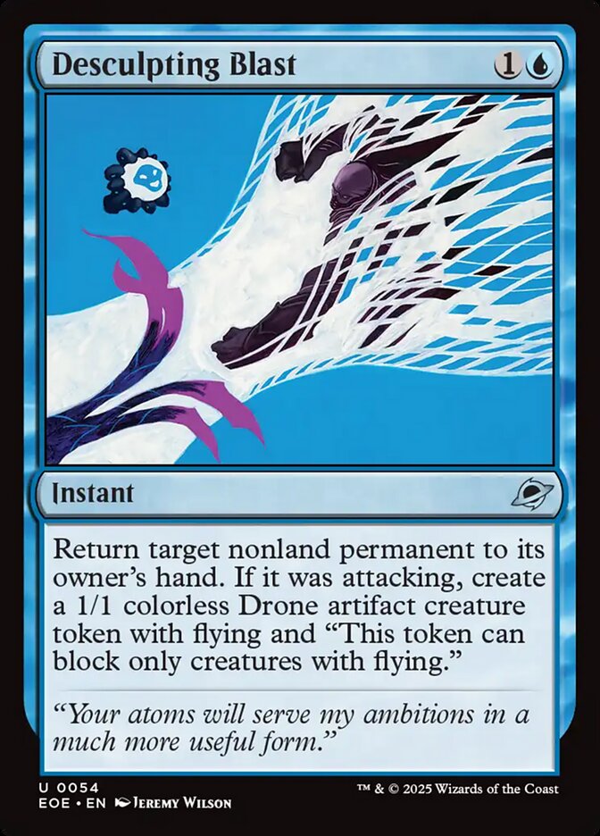 Desculpting Blast - carta Magic The Gathering