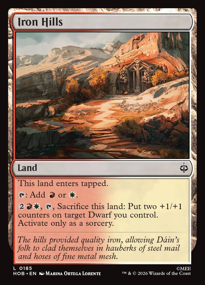 Iron Hills - carta Magic The Gathering