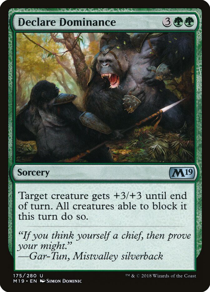Declare Dominance - carta Magic The Gathering
