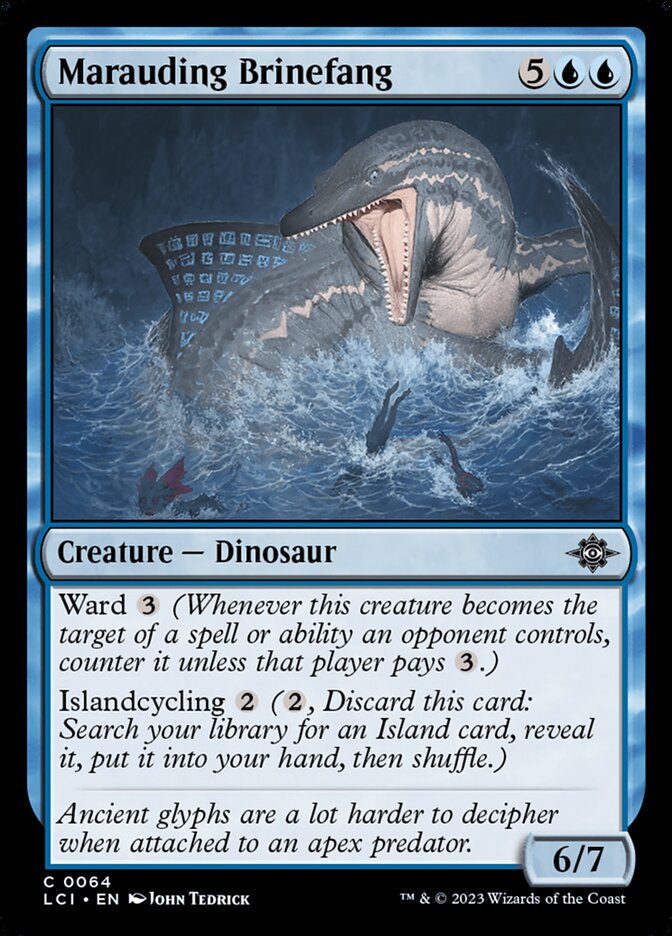 Marauding Brinefang - carta Magic The Gathering