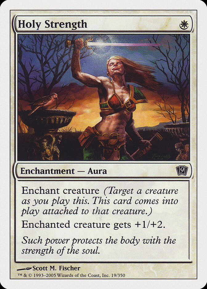 Holy Strength - carta Magic The Gathering