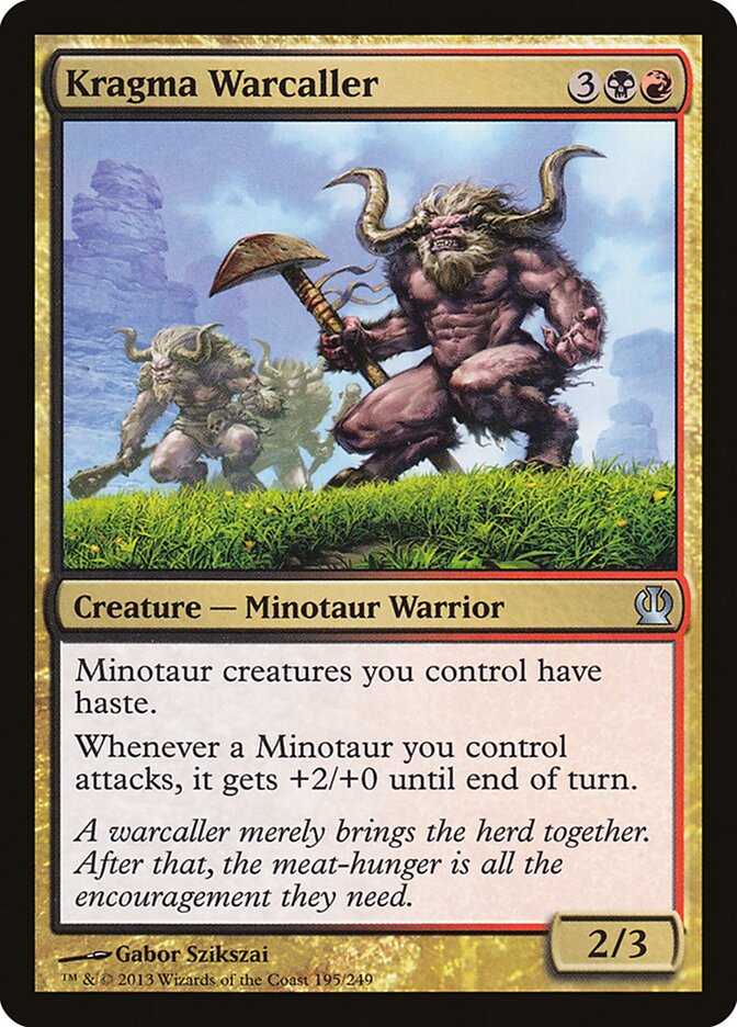 Kragma Warcaller - carta Magic The Gathering