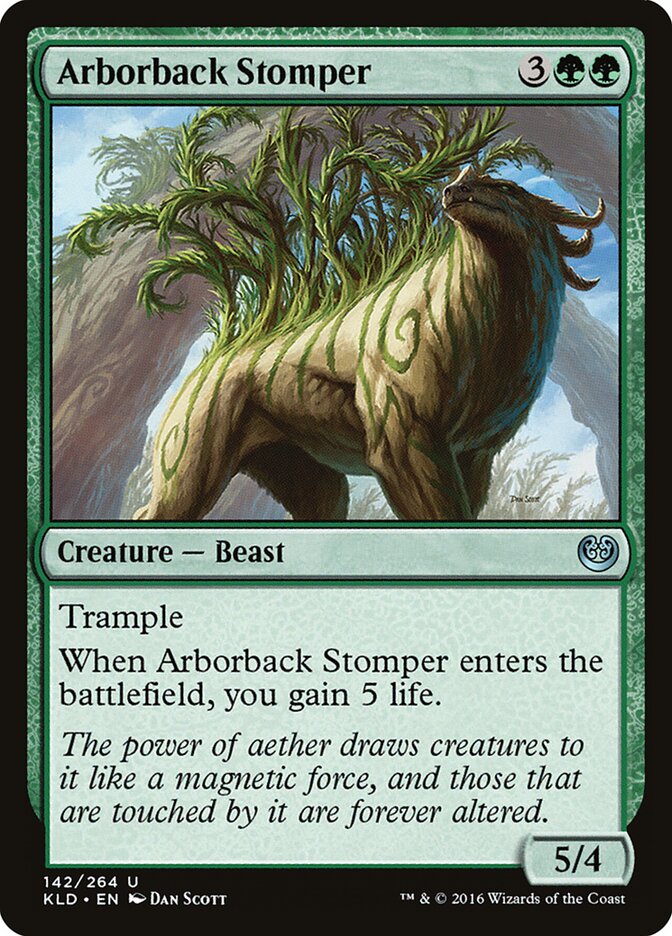 Arborback Stomper - carta Magic The Gathering