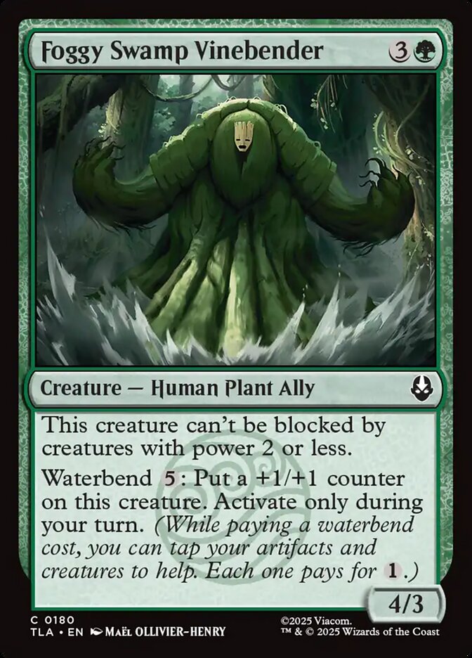 Foggy Swamp Vinebender - carta Magic The Gathering