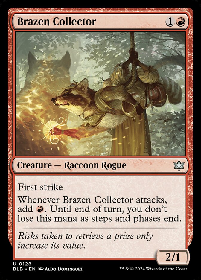 Brazen Collector - carta Magic The Gathering
