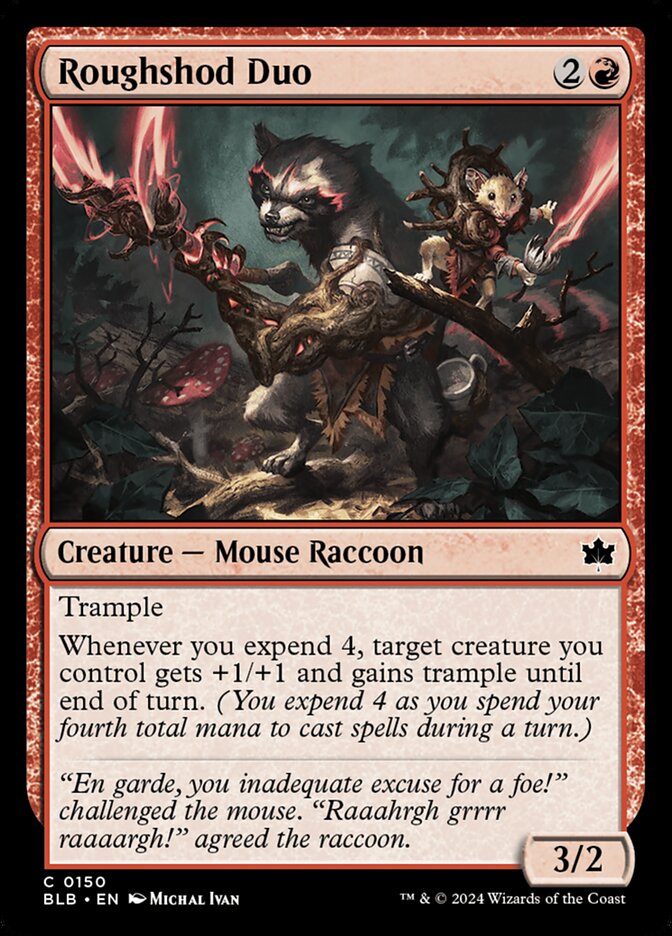 Roughshod Duo - carta Magic The Gathering