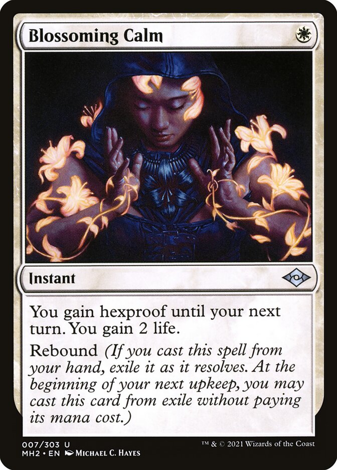 Blossoming Calm - carta Magic The Gathering